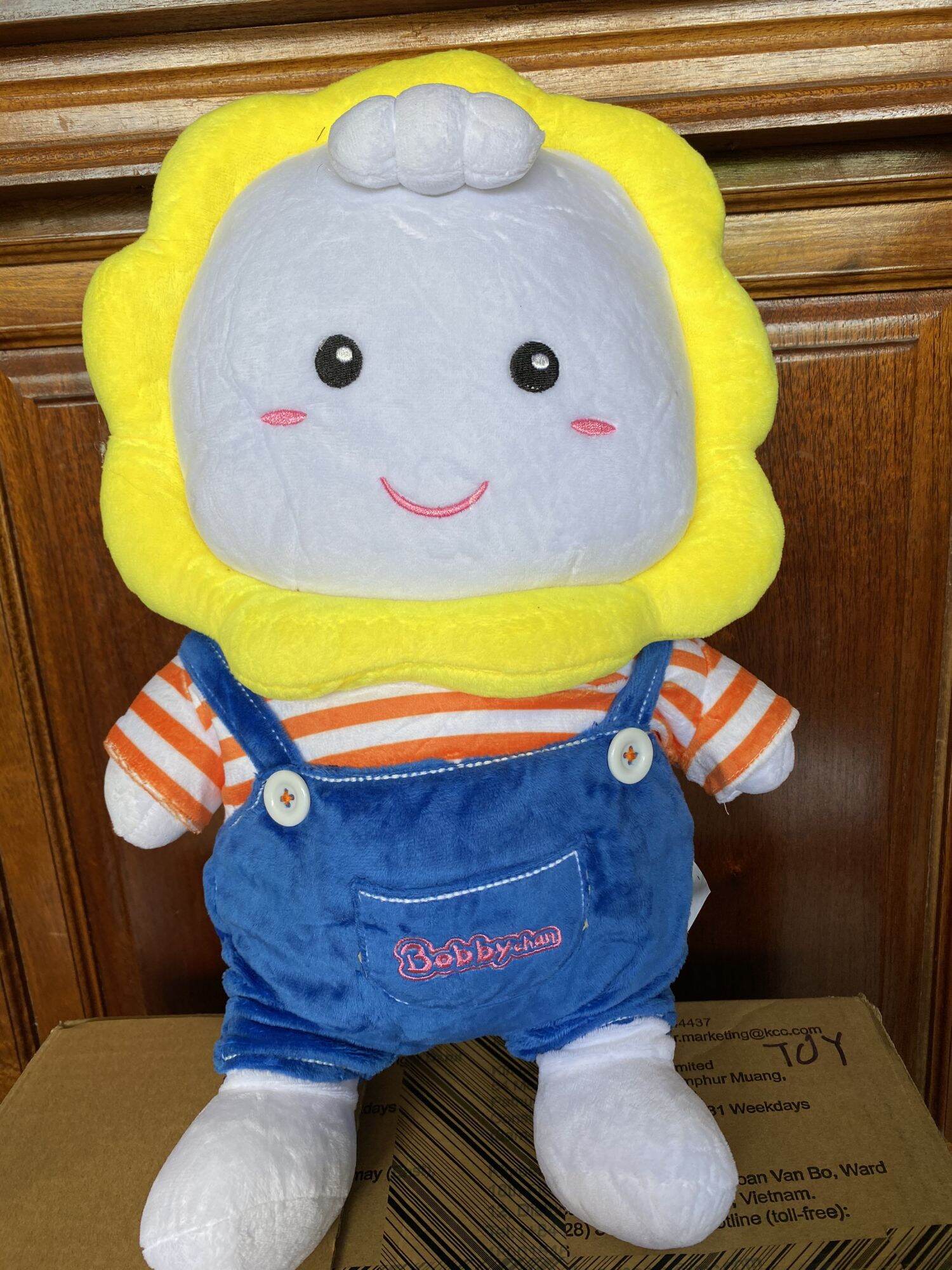 Gấu Bobby Chan biết hát mập ú siêu êm 55cm