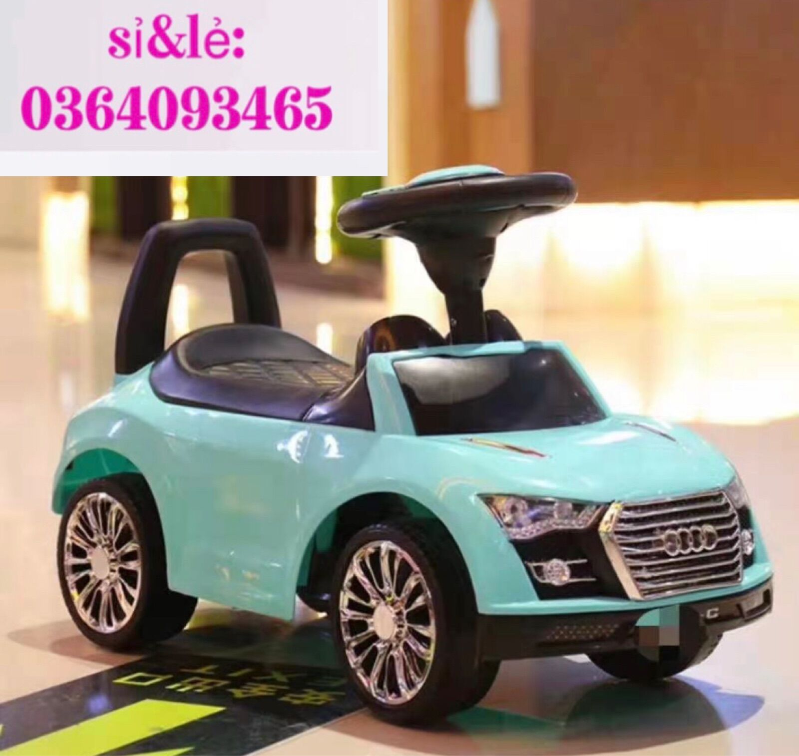 Xe chòi chân Ô Tô Audi cho bé