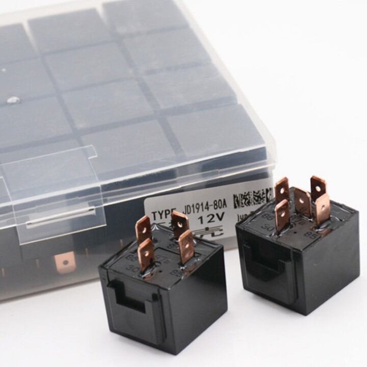 Rơ le 12v, 24v 80a loại 4 chân và 5 chân