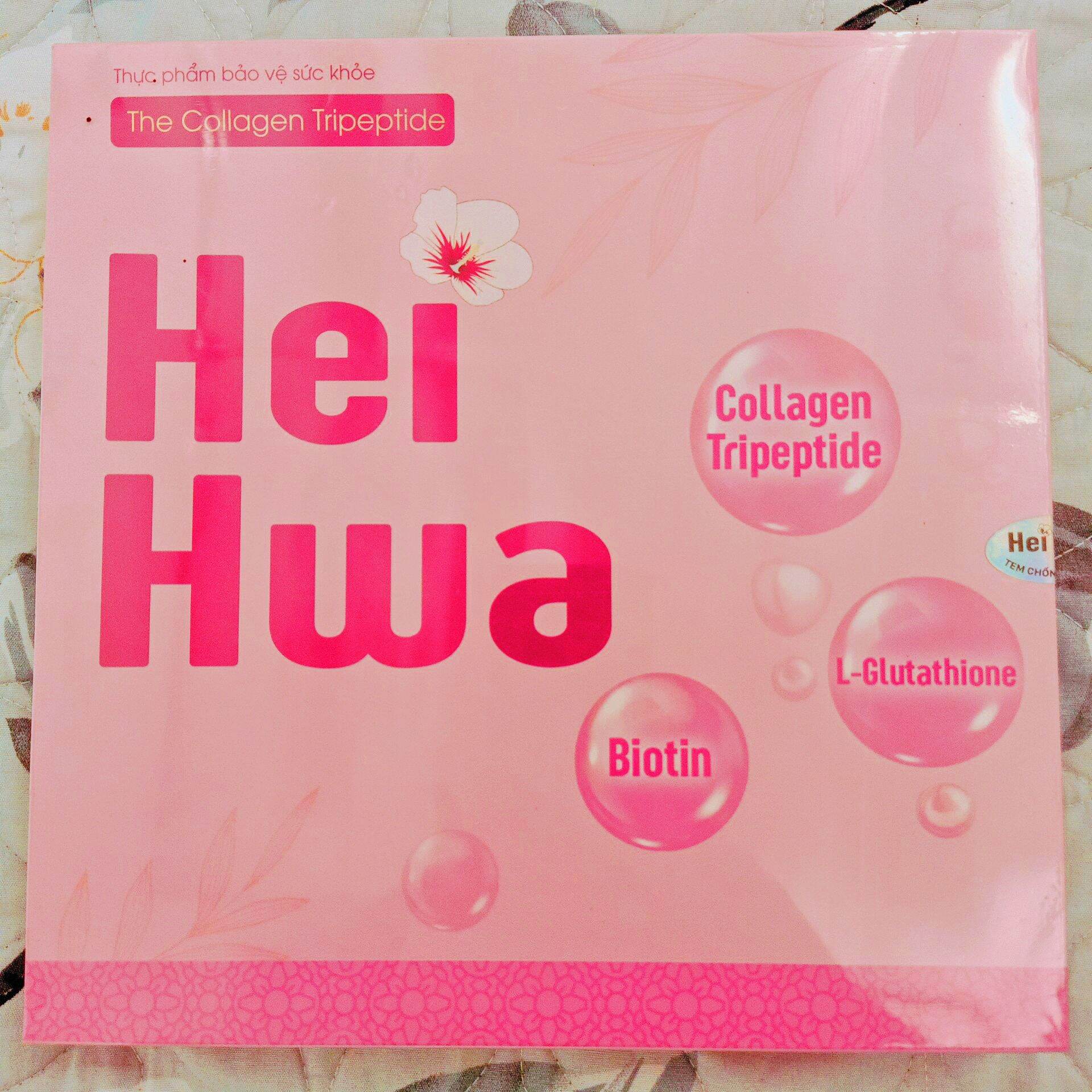 Collagen Tripeptide Hei Hwa siêu hấp thu ( Hộp 10 chai 30ml)