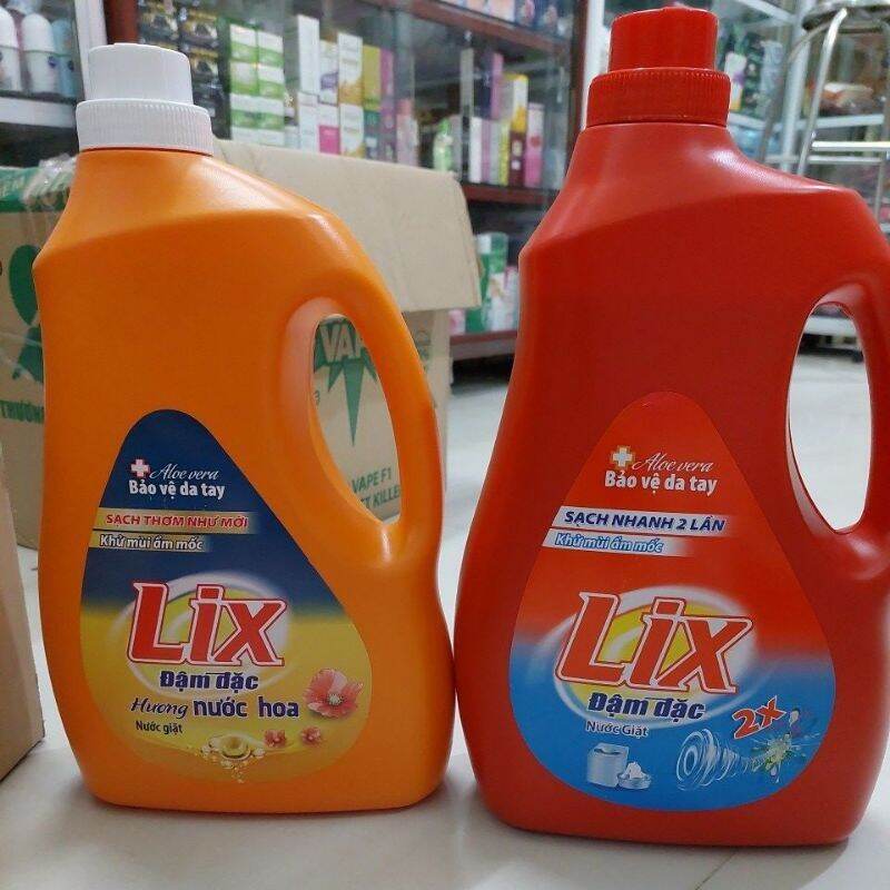 Nước giặt lix 3,6kg sạch thơm, khử mùi ẩm mốc