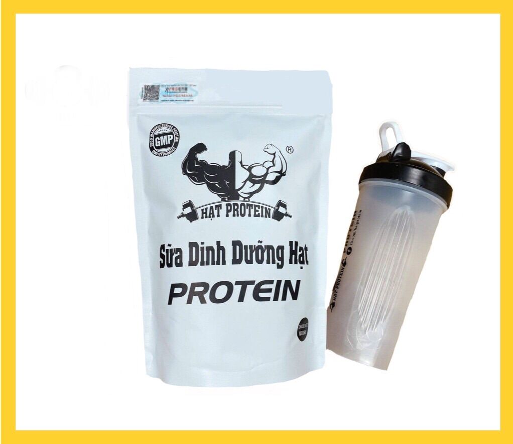 Sữa Tăng Cân Tăng Cơ Hạt Protein 500g ( Khi Mua 2 Tặng 1 Bình Lắc 750ml )