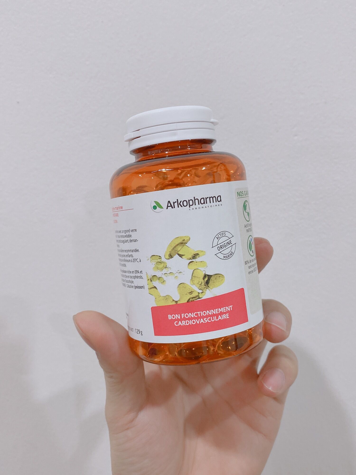 Dầu cá Omega3 Arkopharma 180 viên