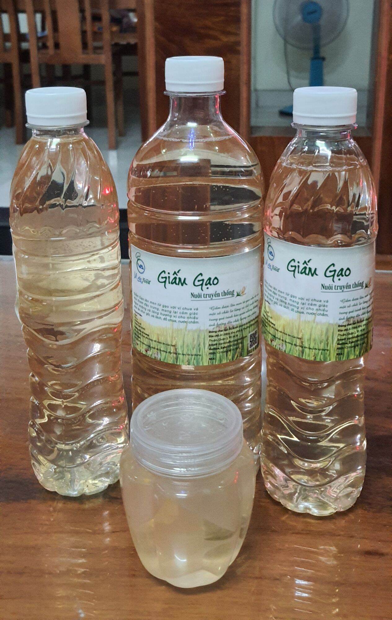 Giấm gạo nuôi truyền thống (chai 500ml)