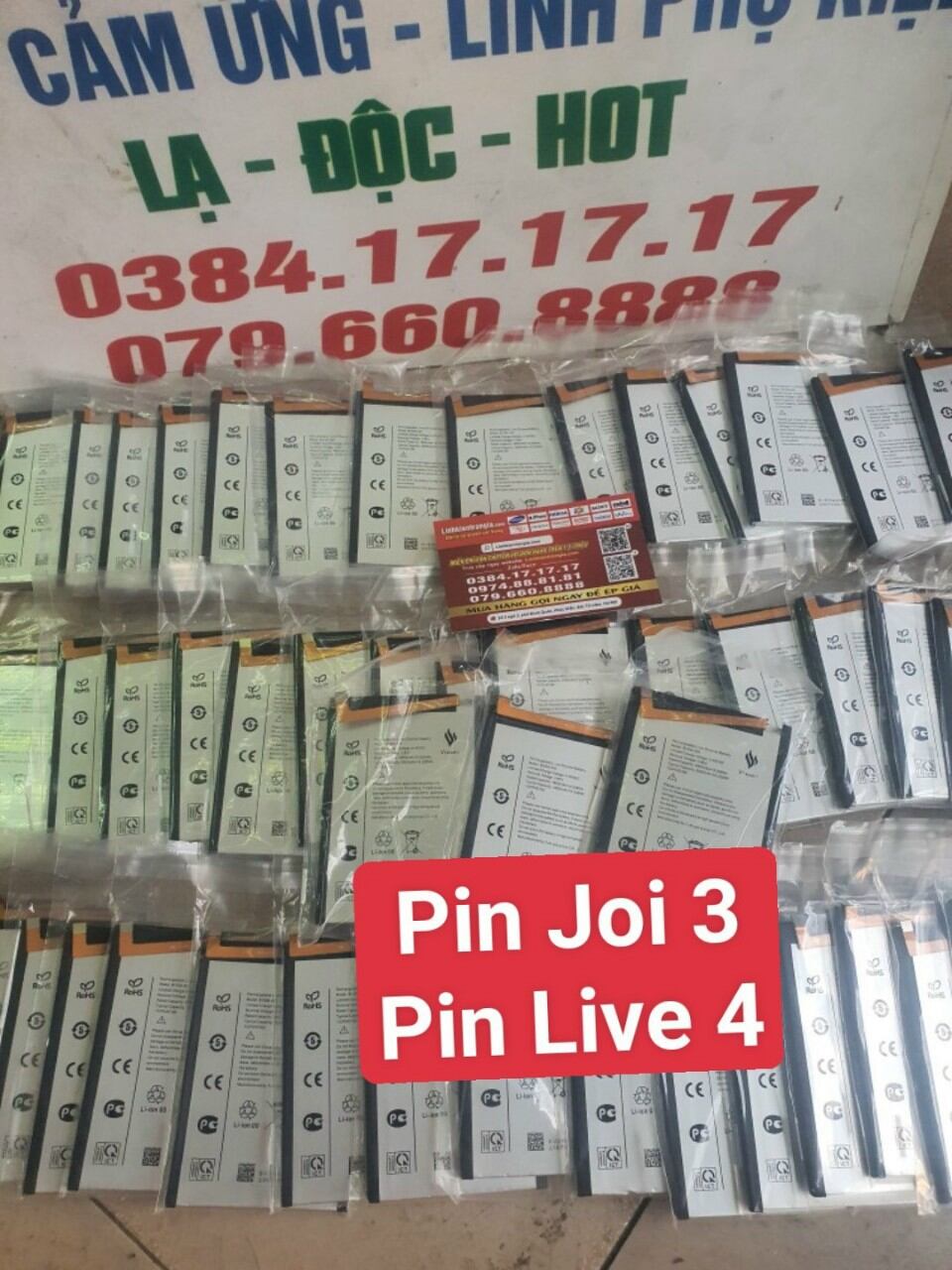 pin Vsmart Live 4/v430A zin,5000mAh