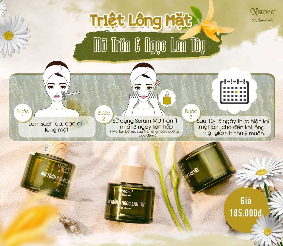 Mỡ Trăn & Ngọc Lan Tây - DÀNH CHO DA MỤN, TRIỆT LÔNG