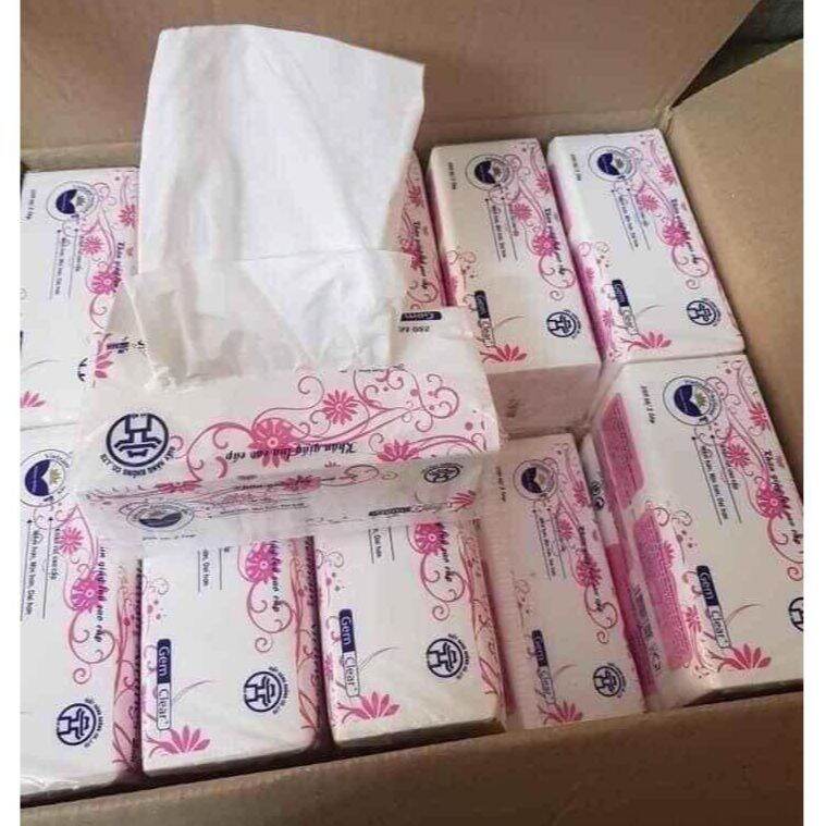 1 gói khăn giấy rút hàng không 3 lớp