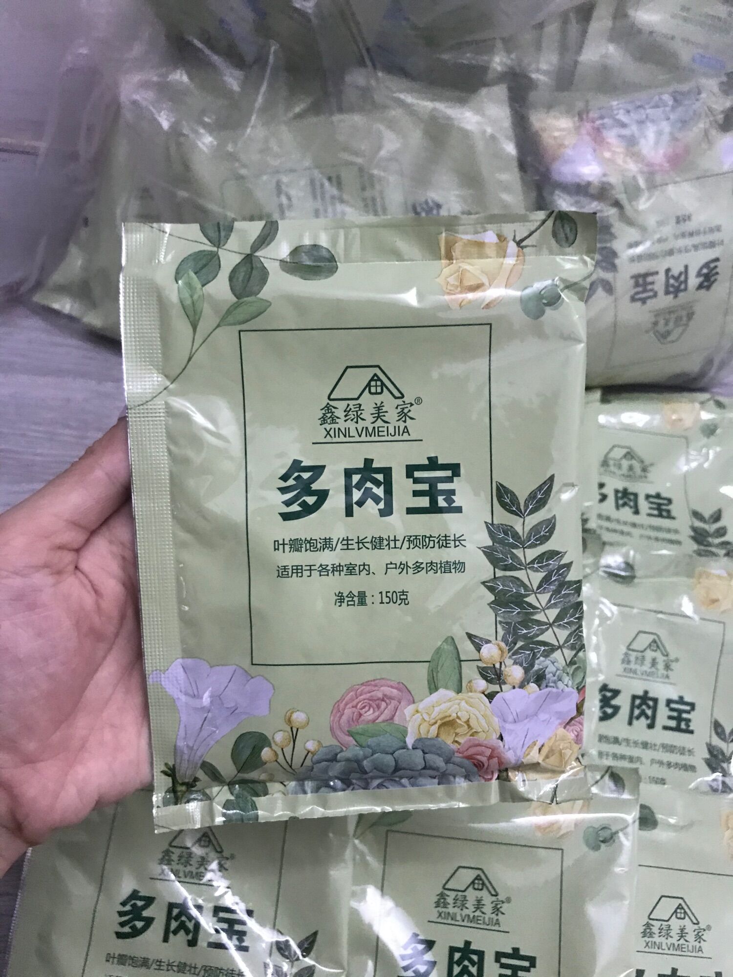 Phân tan chậm dành cho sen đá xương rồng