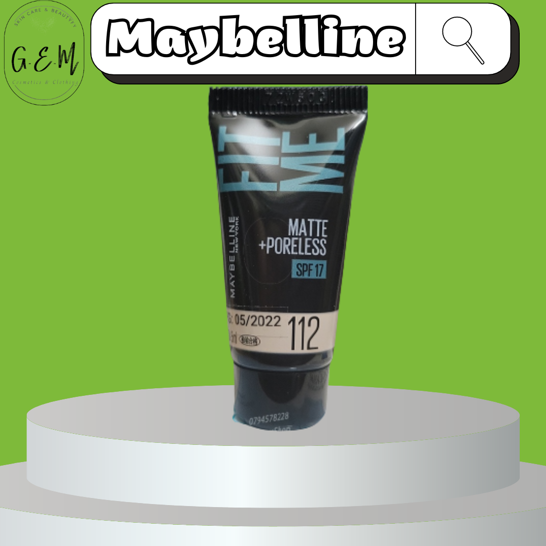 Kem Nền Maybelline Fit Me Matte + Poreless SPF17 - 5ml (112)