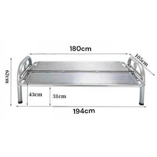 Giường Sofa inox cao cấp gấp gọn thông minh
