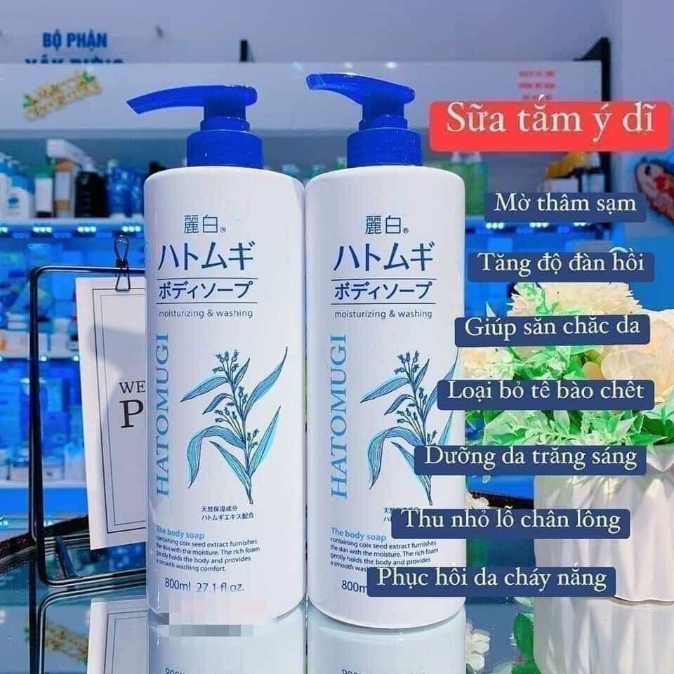 Sữa tắm hatomugi 800ml