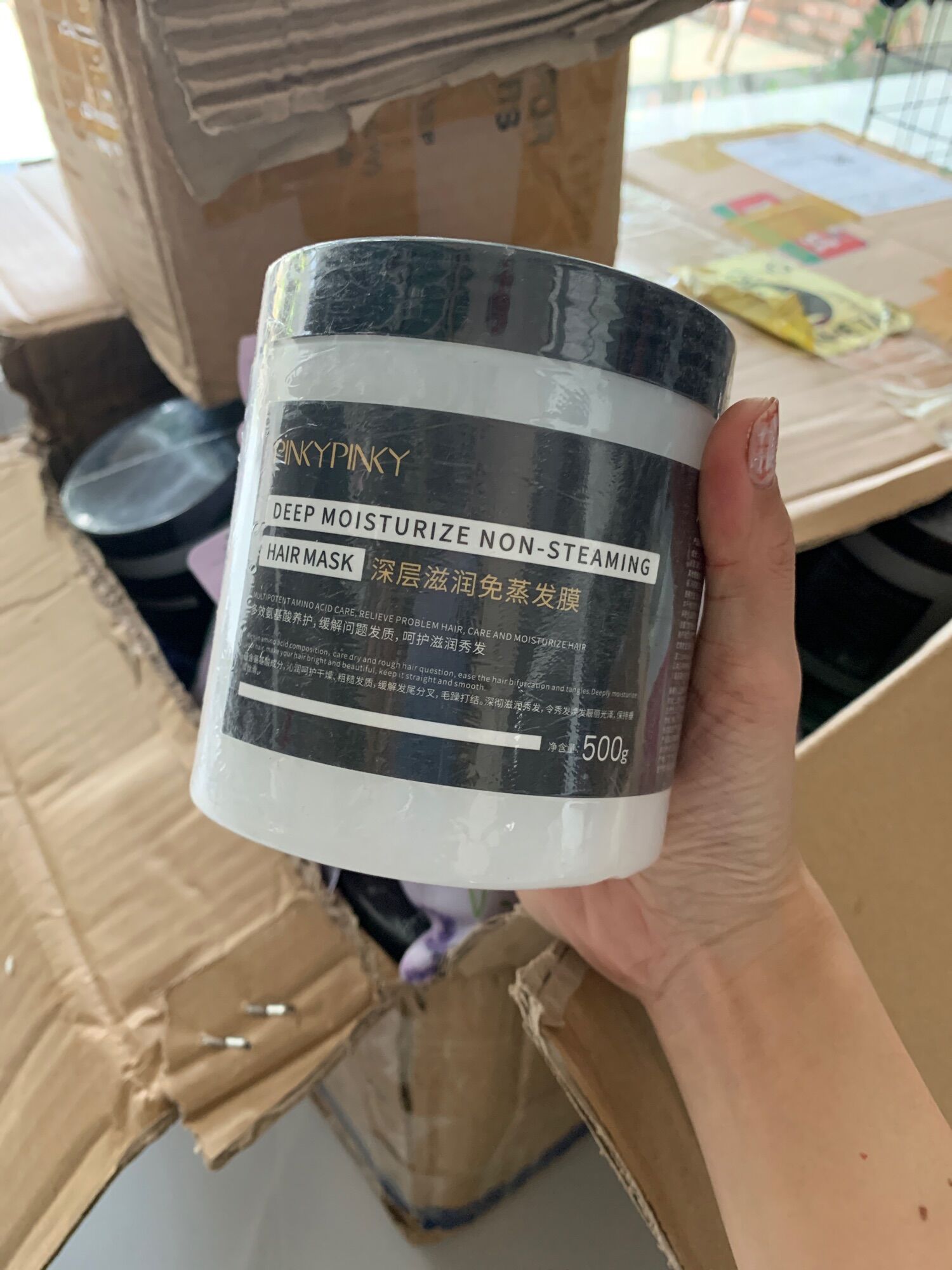 Ủ tóc siêu mượt pinky
