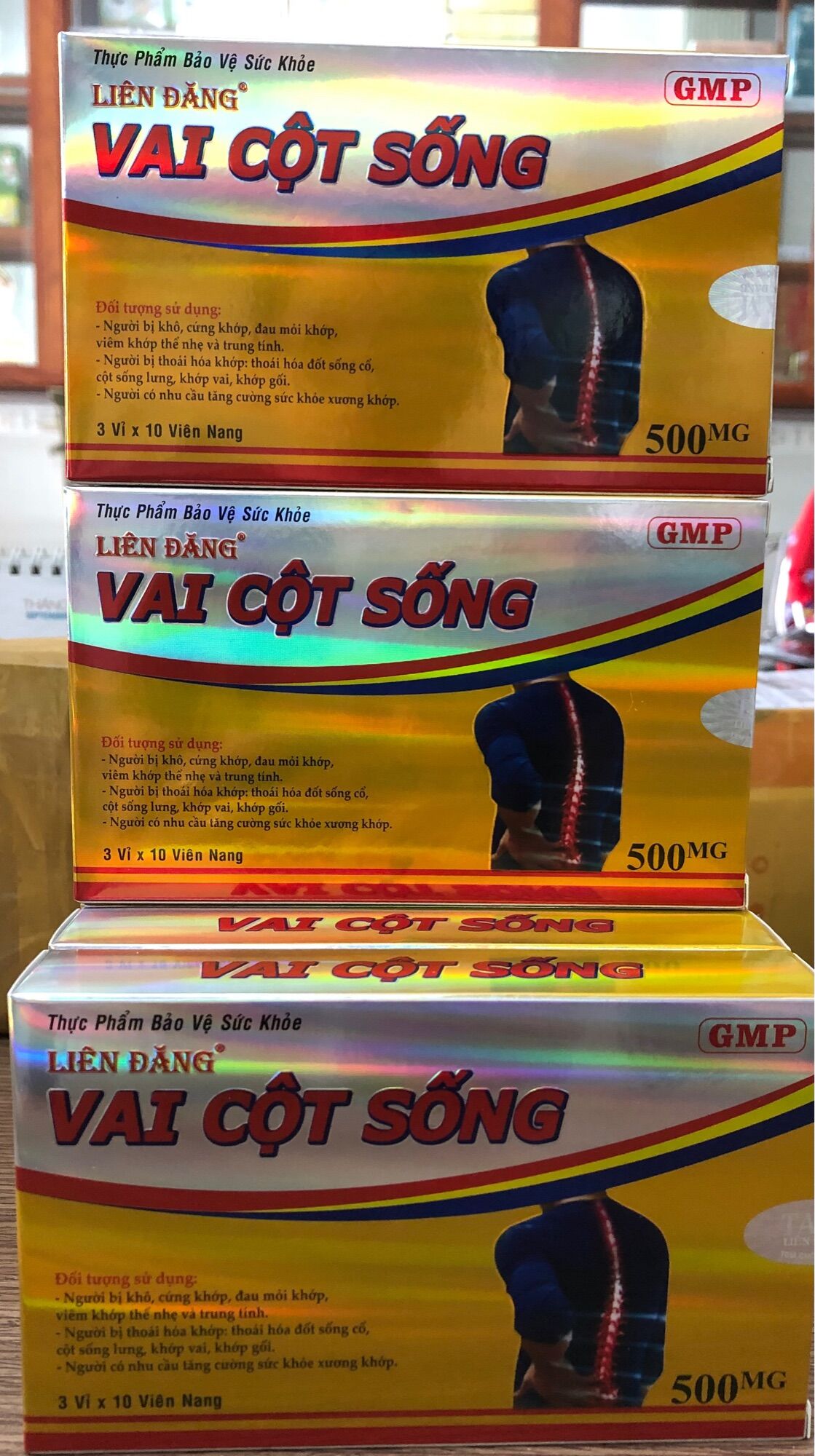 Liên Đăng Vai Cột Sống