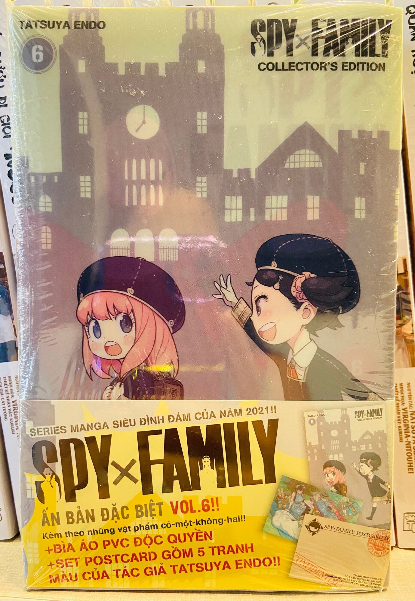 Spy x Family Tập 6 Bản Đặc Biệt + Tặng Spy 7 Bản thường/Tem Spy/Sticker Spy
