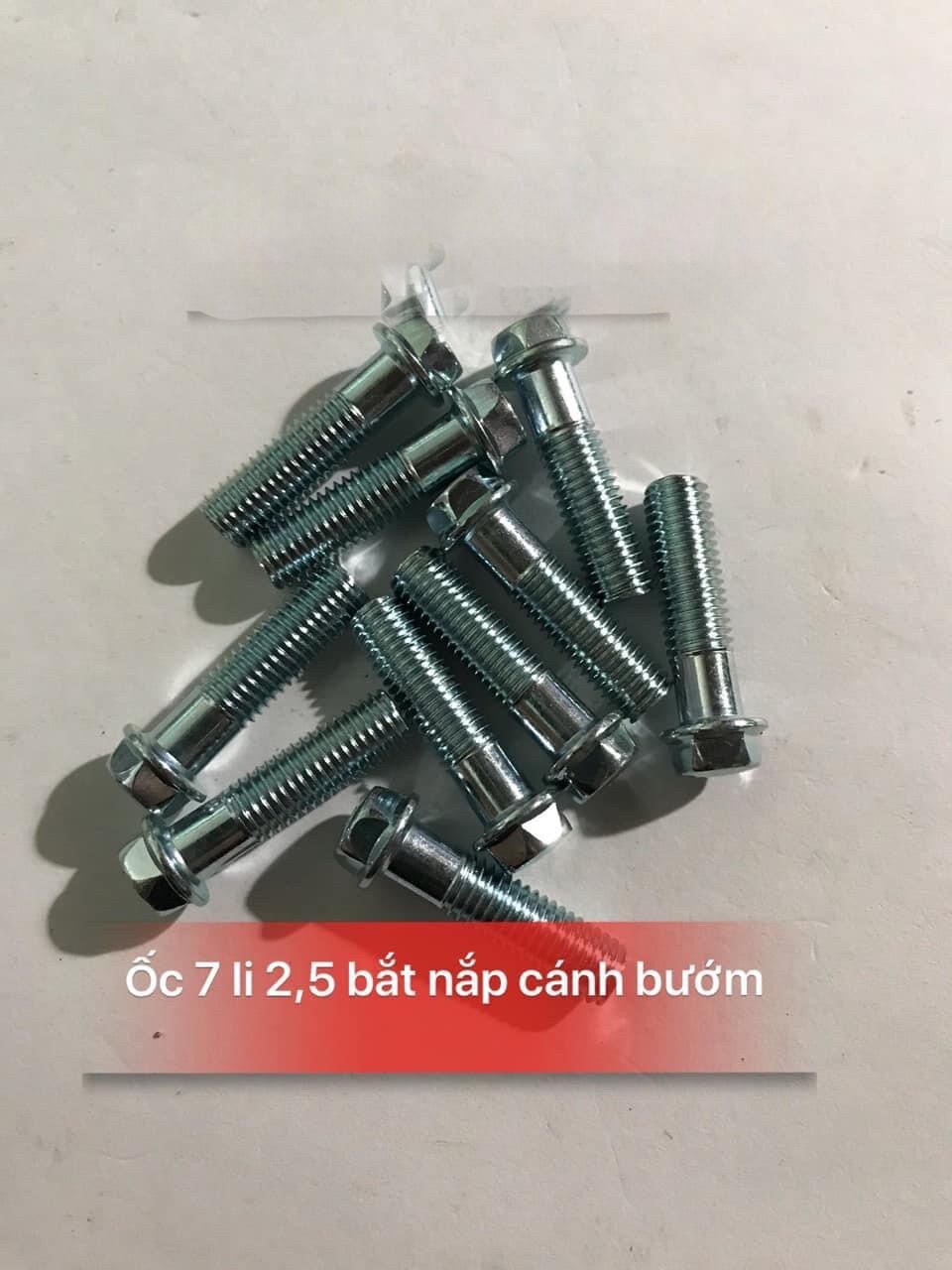 10 ốc 7 ly bắt nắp cánh bướm