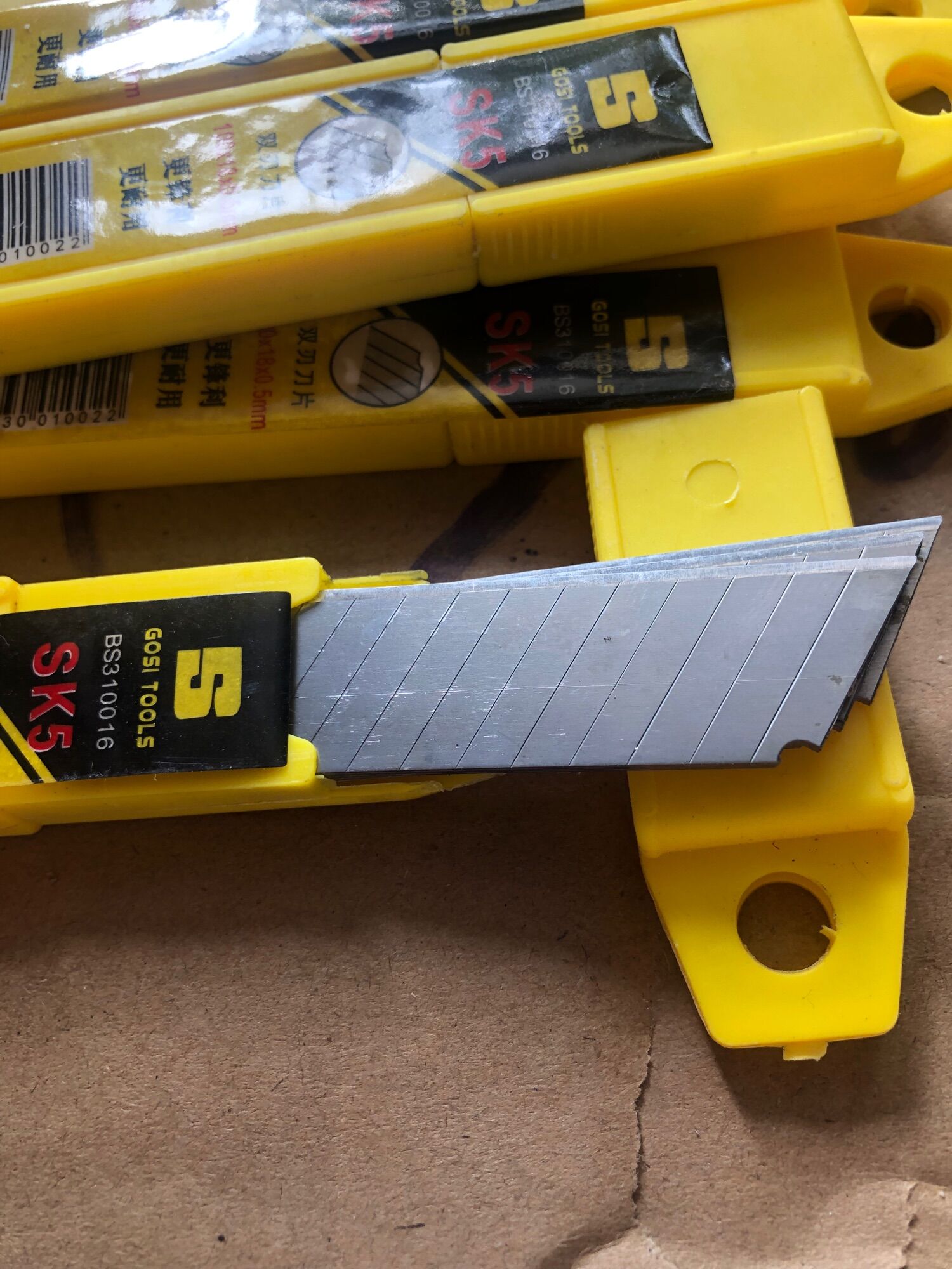 (2 hộp)Lưỡi dao rọc giấy cỡ lớn SK5