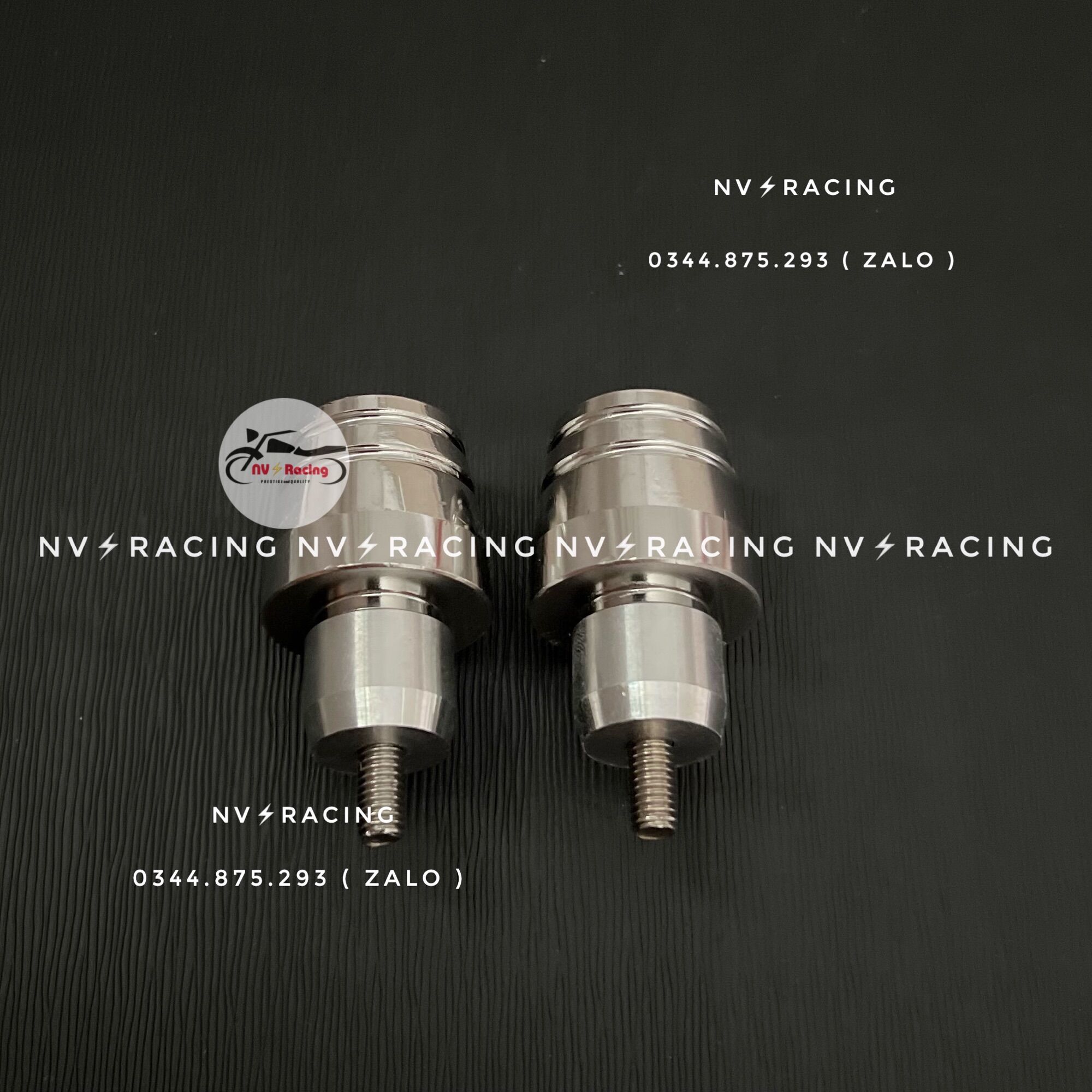 Gù tay lái trụ chạy chỉ inox loại bóng