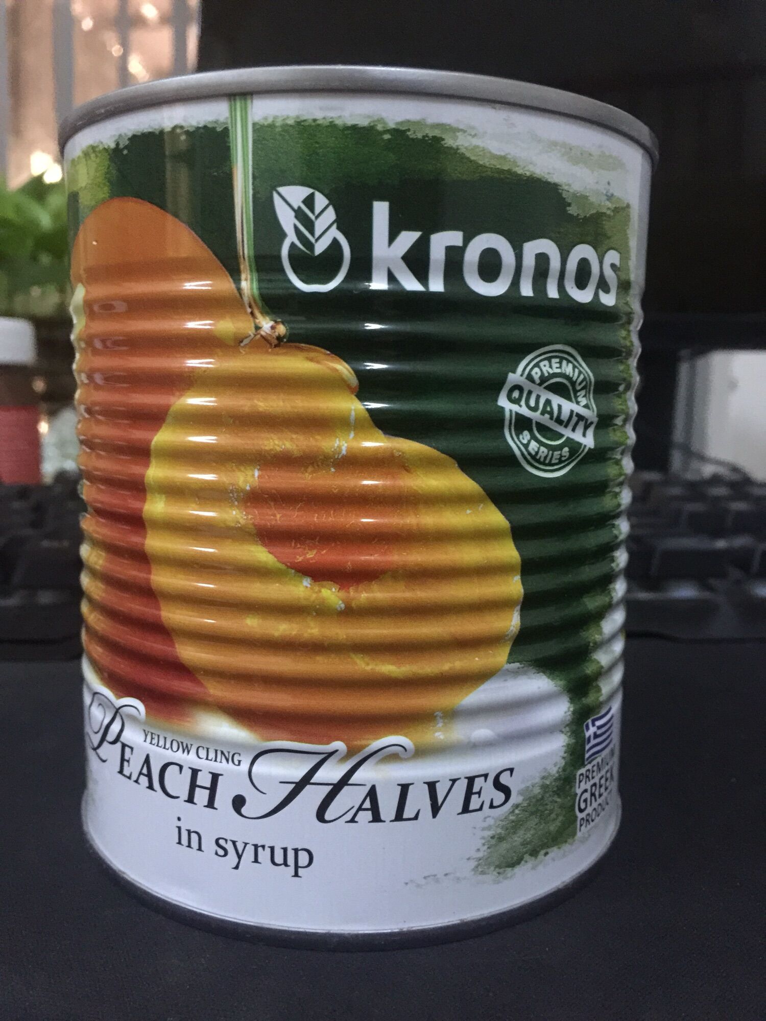 Đào ngâm kronos 820g hy lạp
