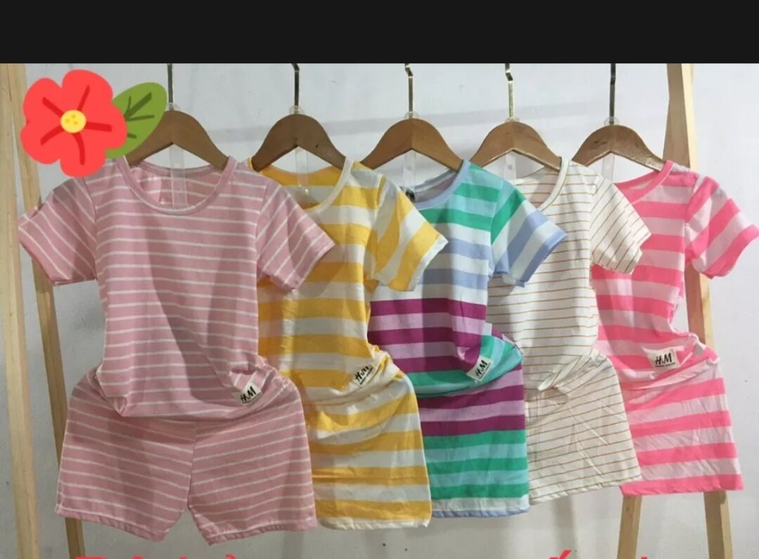 Com bo 5 bộ sọc bé trai size từ 7-15kg