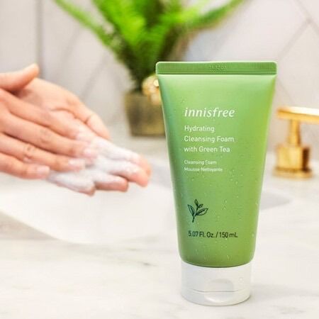 Sữa rửa mặt Innisfree Green 150ml. Tinh chất Trà Xanh