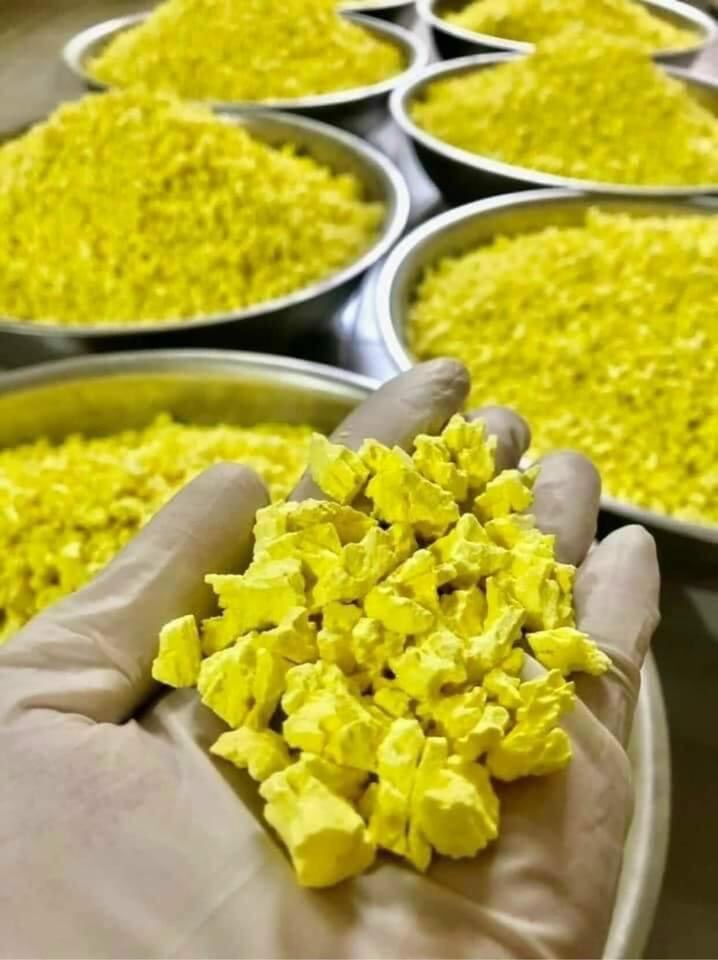 Tinh bột nghệ nguyên chất VIÊN MẬT ONG (đóng hũ lon pet mới)