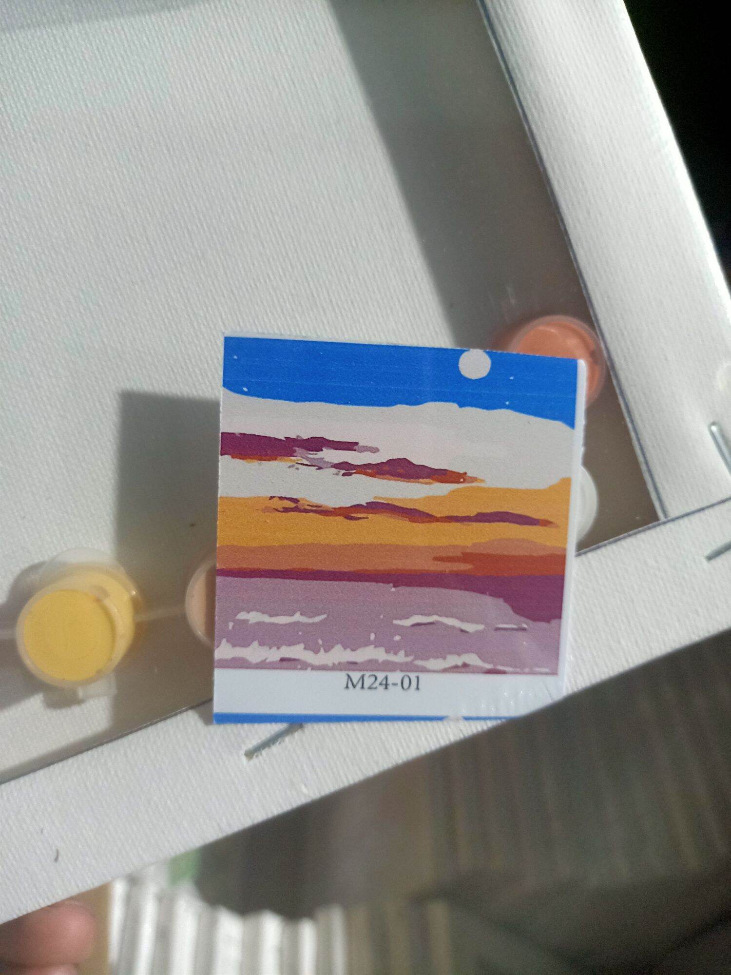 Tranh số hoá phong cảnh size 20x20