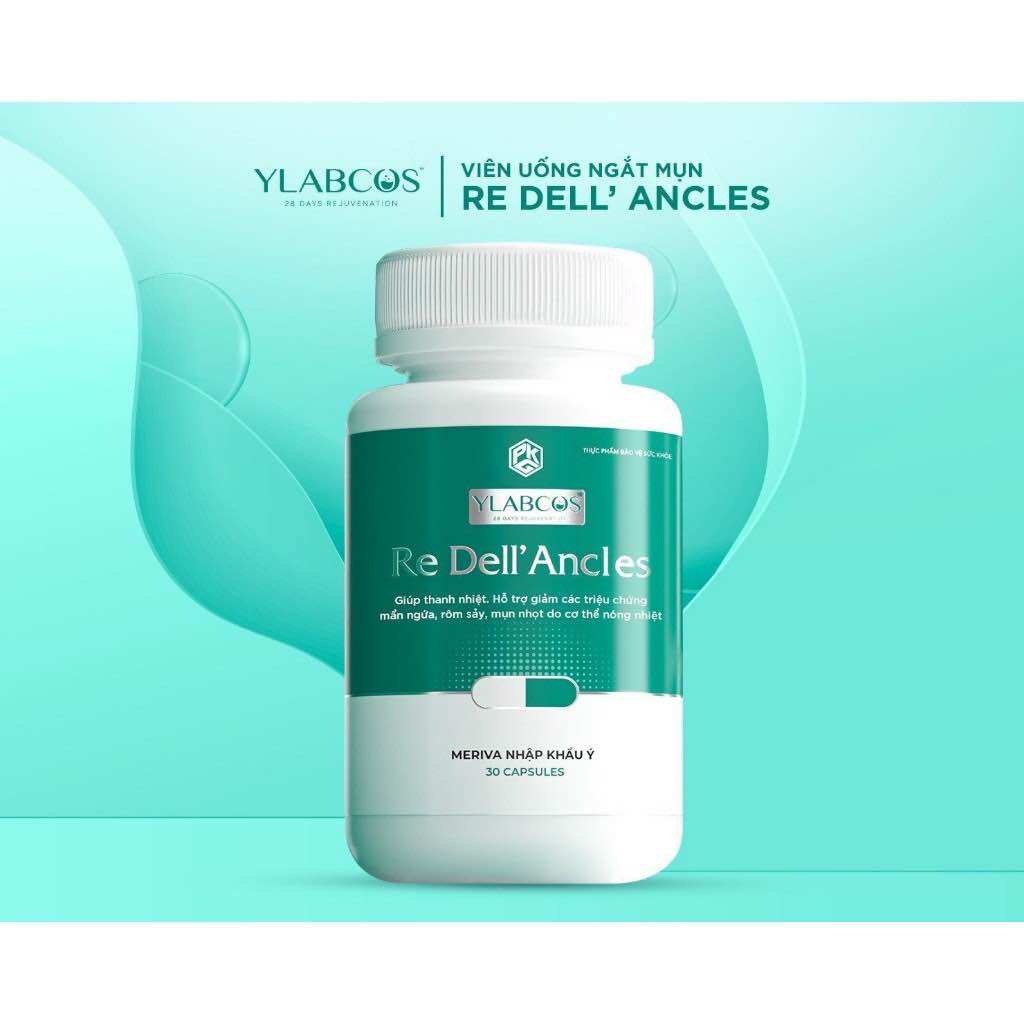 Viên uống ngừa mụn Re Dell' Ancles Ylabcos DrLacir ,Giúp ngừa các loại mụn,thanh lọc cơ thể