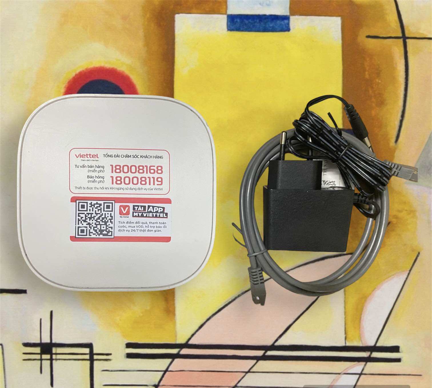 Bộ kích sóng wifi mesh viettel wa8021v5 tốc độ phát 1200mbps đầy đủ phụ kiện-đã qua sử dụng