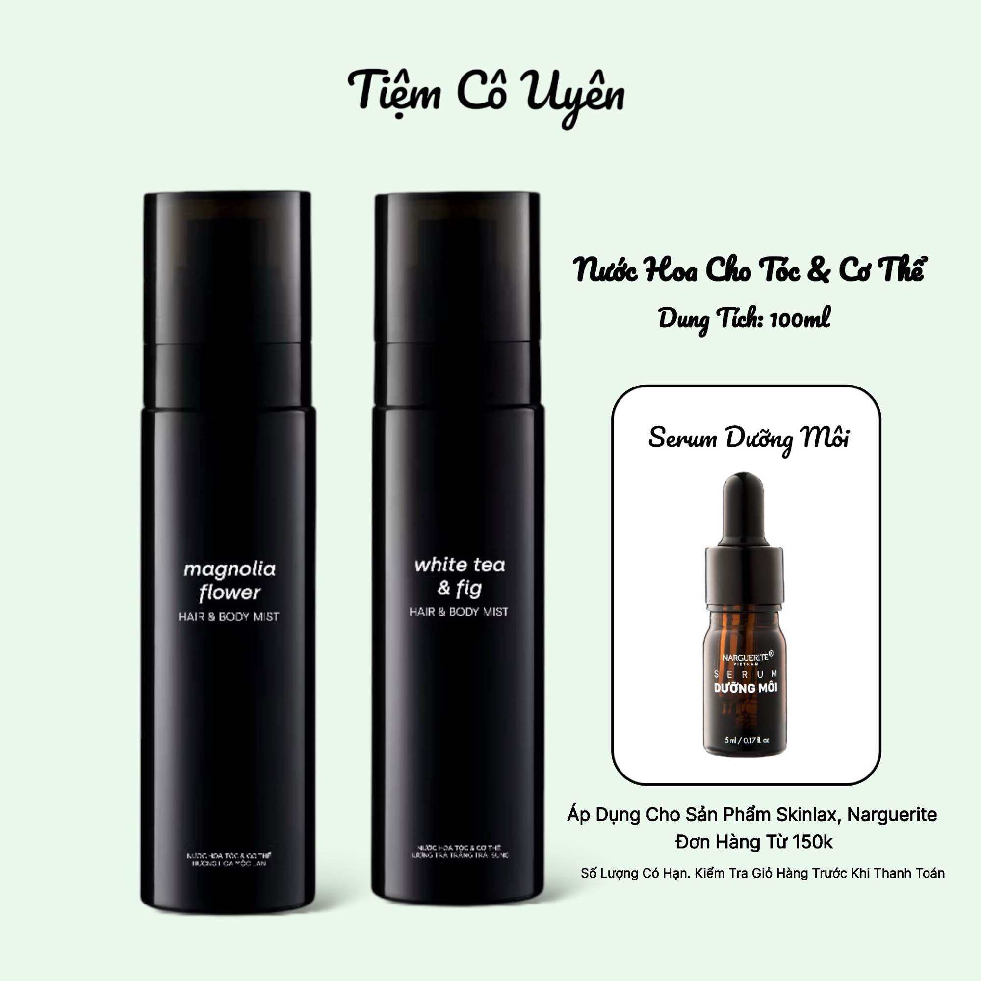 Nước Hoa Cho Tóc & Cơ Thể SKINLAX 100ml