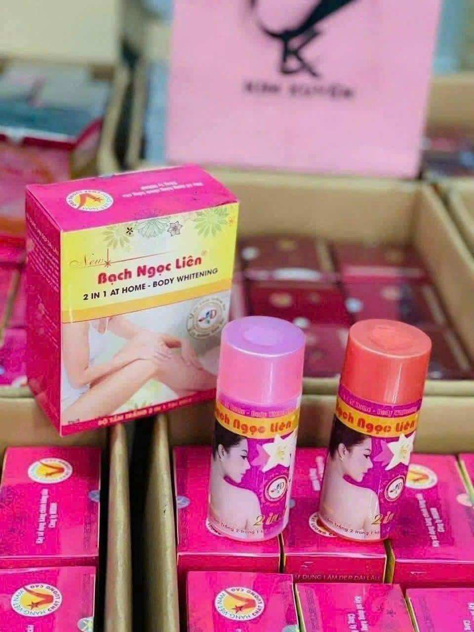 Tắm trắng Bạch Ngọc Liên 2in1