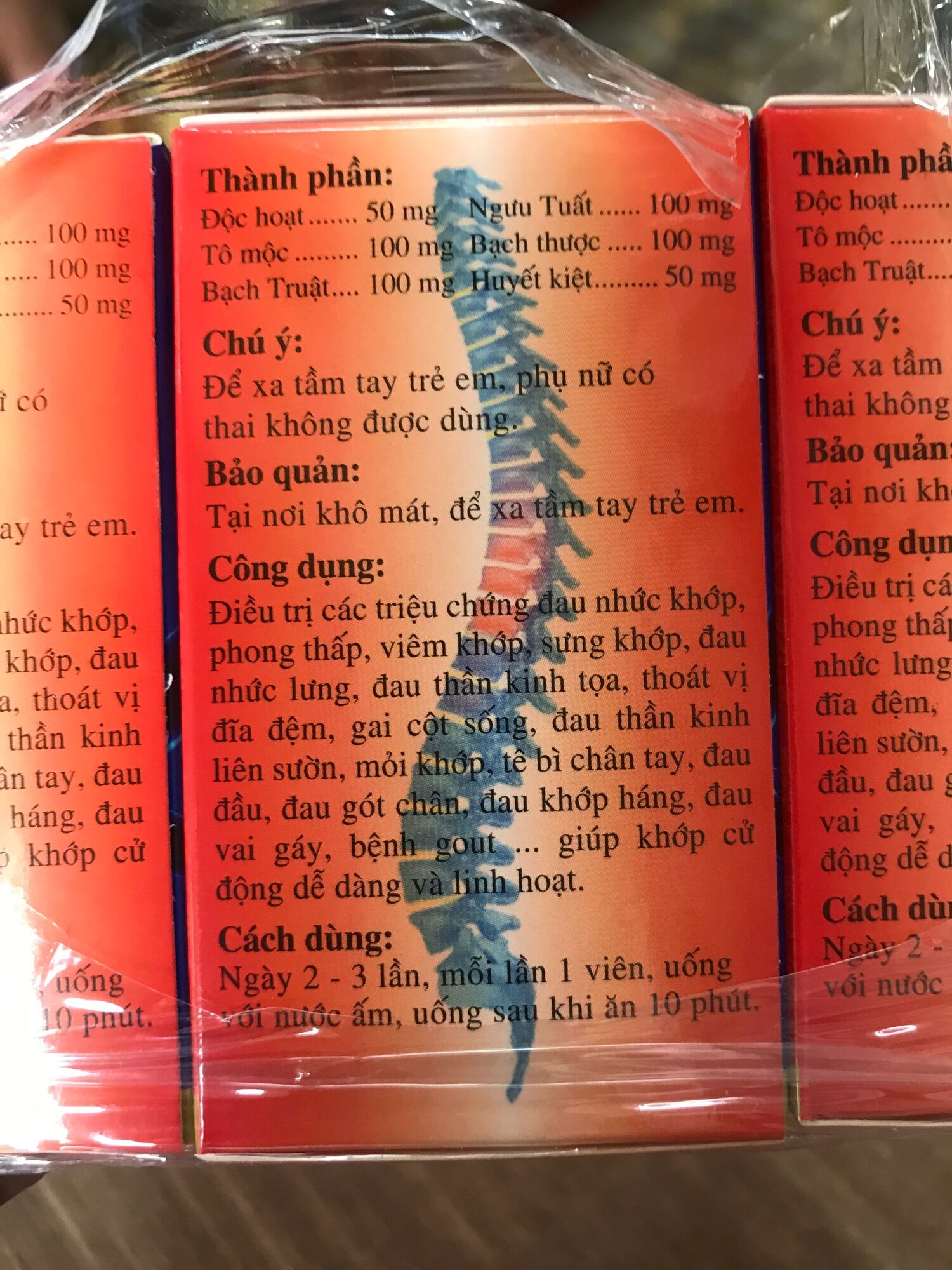 THOÁI CỐT THIÊN MA ĐƠN MALAYSIA CHÍNH HÃNG