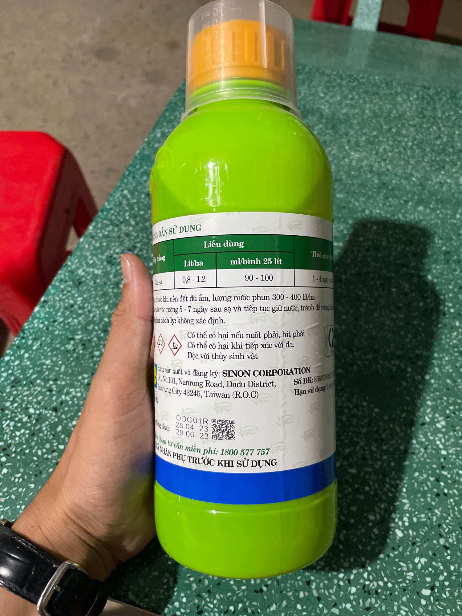 Thuốc trừ cỏ lúa michelle 62ec (1lít)