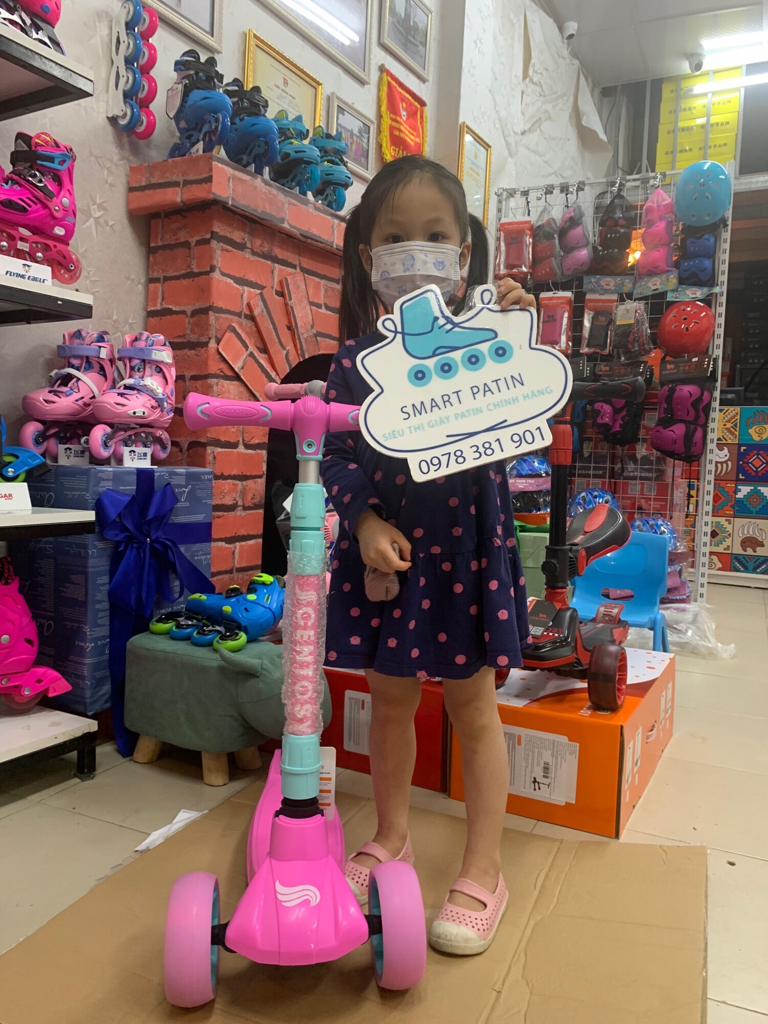 Scooter Centosy S3 cao cấp, bảo hành 5 năm