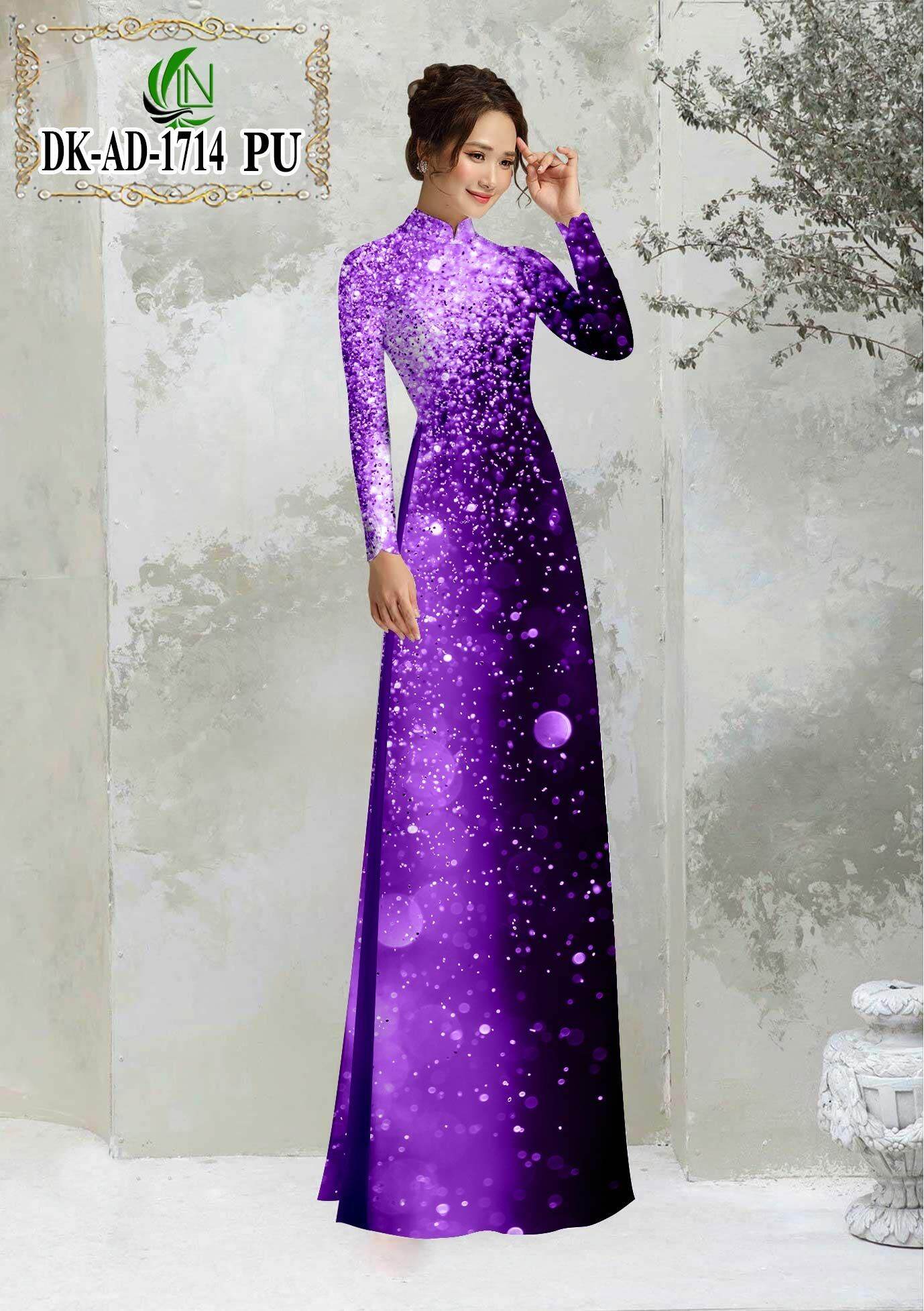 VẢI ÁO DÀI 3D BỘ /VẢI KHÔNG MAY