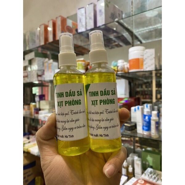 100ml Tinh dầu chanh sả xịt phòng