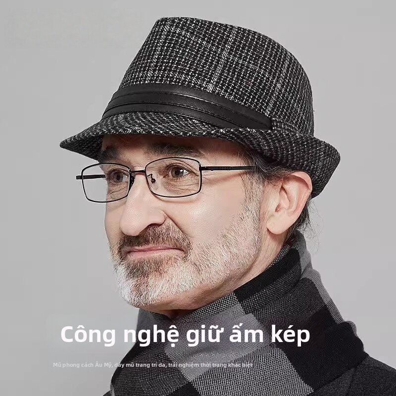 WALKING LU | Gentleman's Hat for Elderly Men Giá 627,000 Đồng*Miễn phí vận chuyển