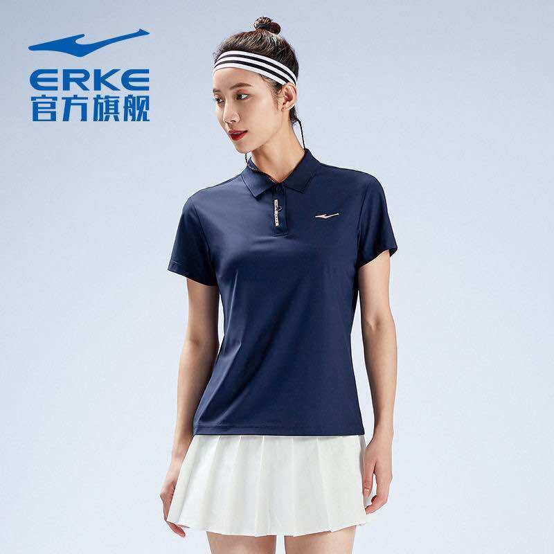 Áo polo thể thao mát lạnh nữ Erke