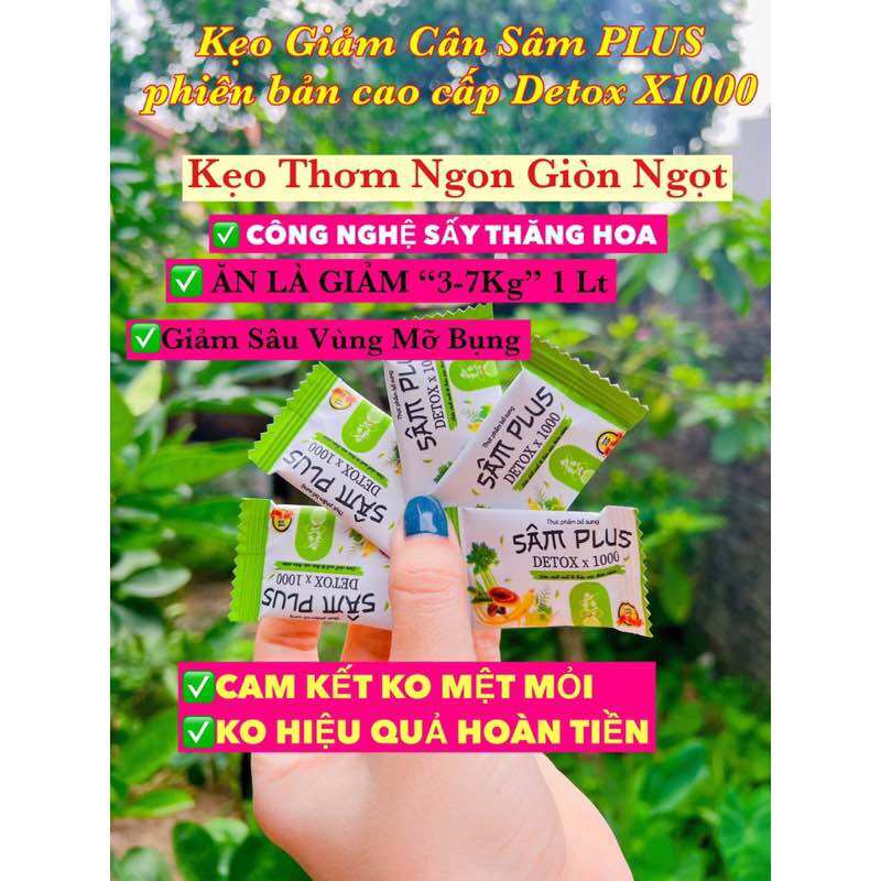 KẸO GIẢM CÂN SÂM PLUS S'BODY GREEN