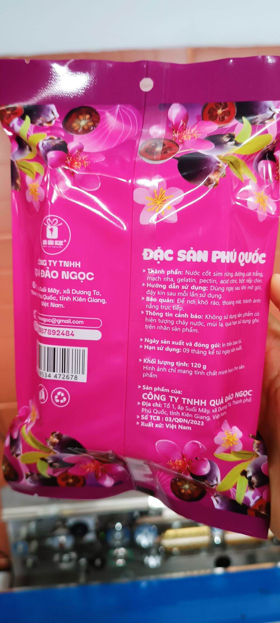 5 GÓI KẸO SIM ĐẶC SẢN PHÚ QUỐC