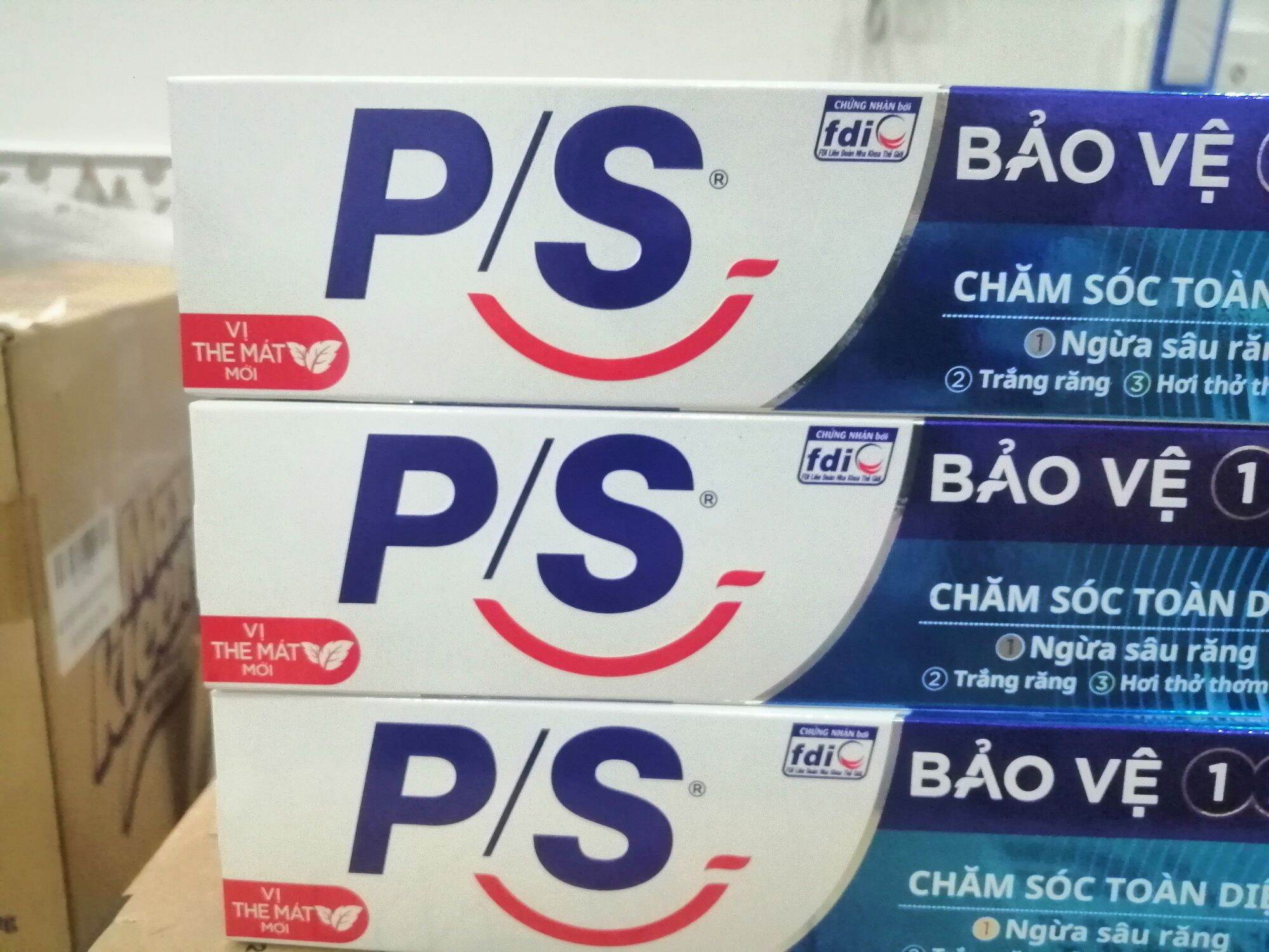 Kem đánh răng p/s 123 toàn diện 230g(3 cây)