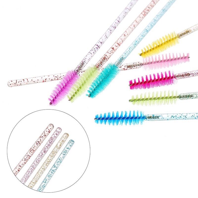 Chổi chải mi kim tuyến set 50 chiếc