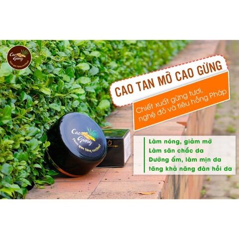 Cao gừng tan mỡ Thiên nhiên việt ( 250g )
