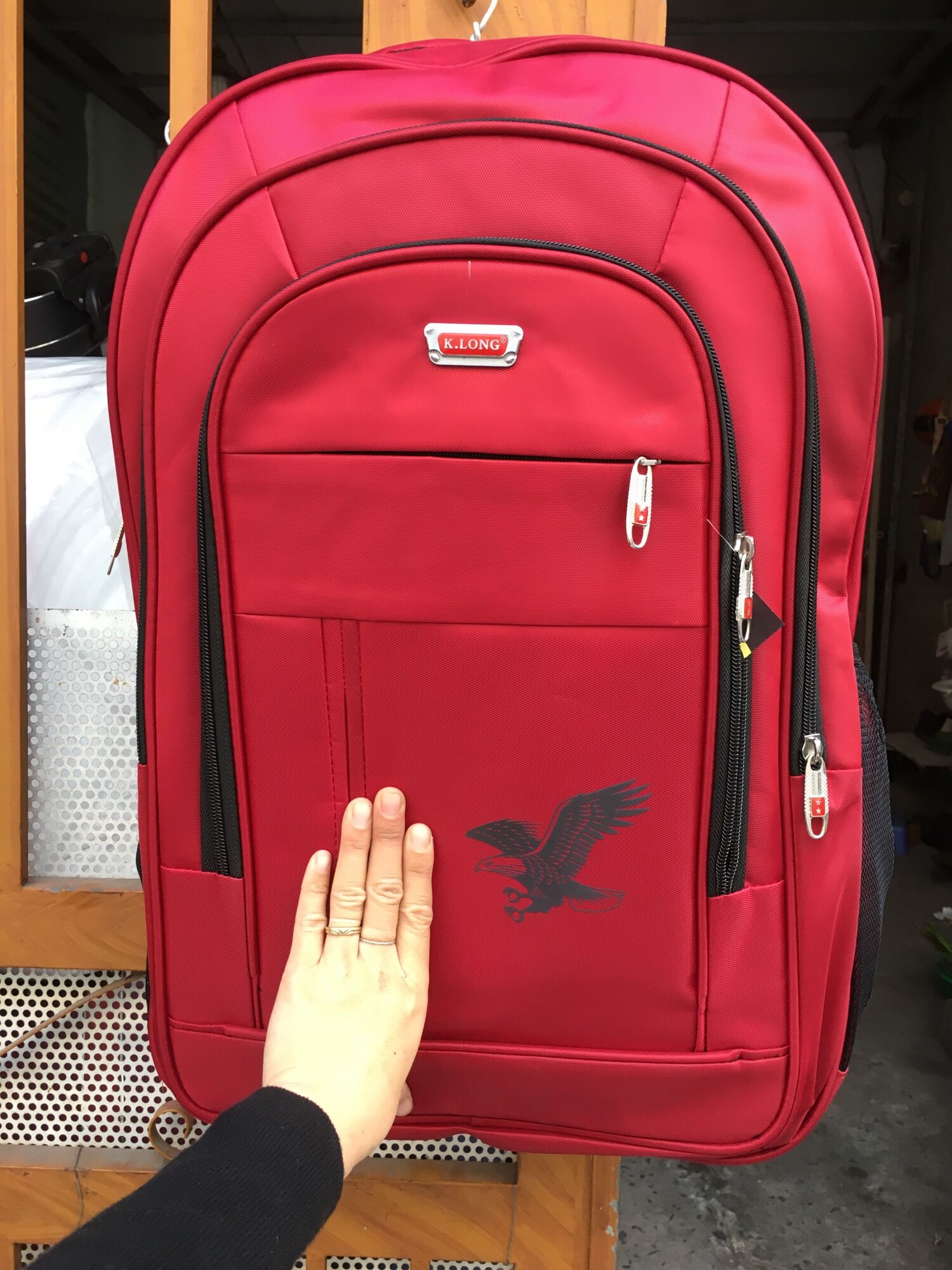 57x40cm - Balo LAPTOP DU LỊCH SIÊU LỚN (RẤT LỚN)  - BALO cao cấp nam nữ thời trang  in Đại Bàng - XL2