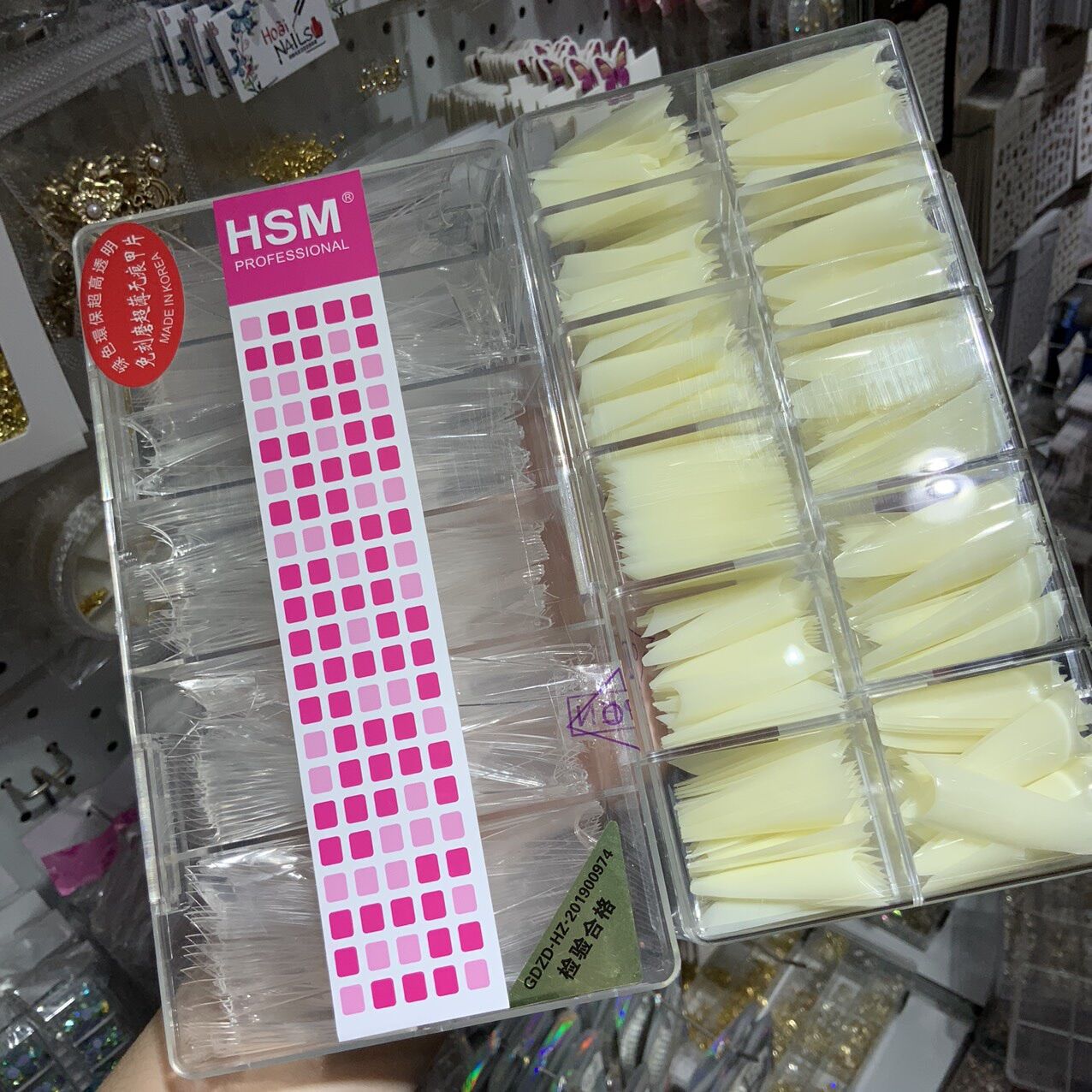 Móng nối fom nhọn HSM