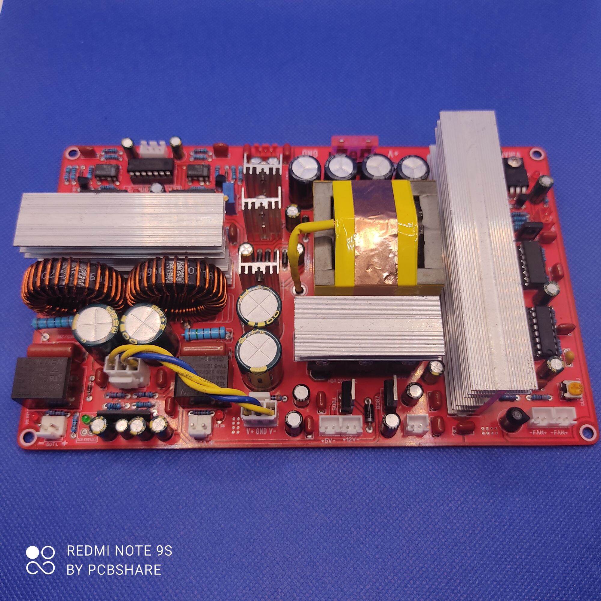 Class D liền nguồn 2 kênh (Hệ 12V, 24V)