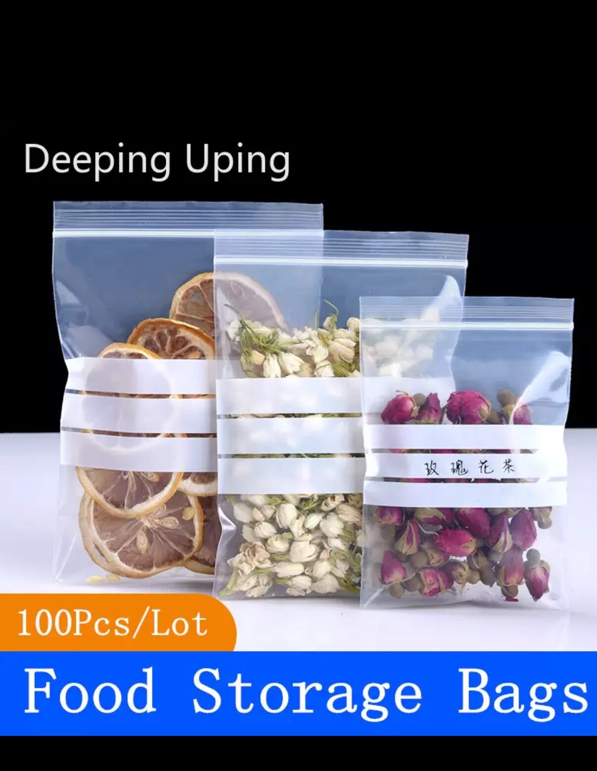 20c túi zip viết chữ lên được l