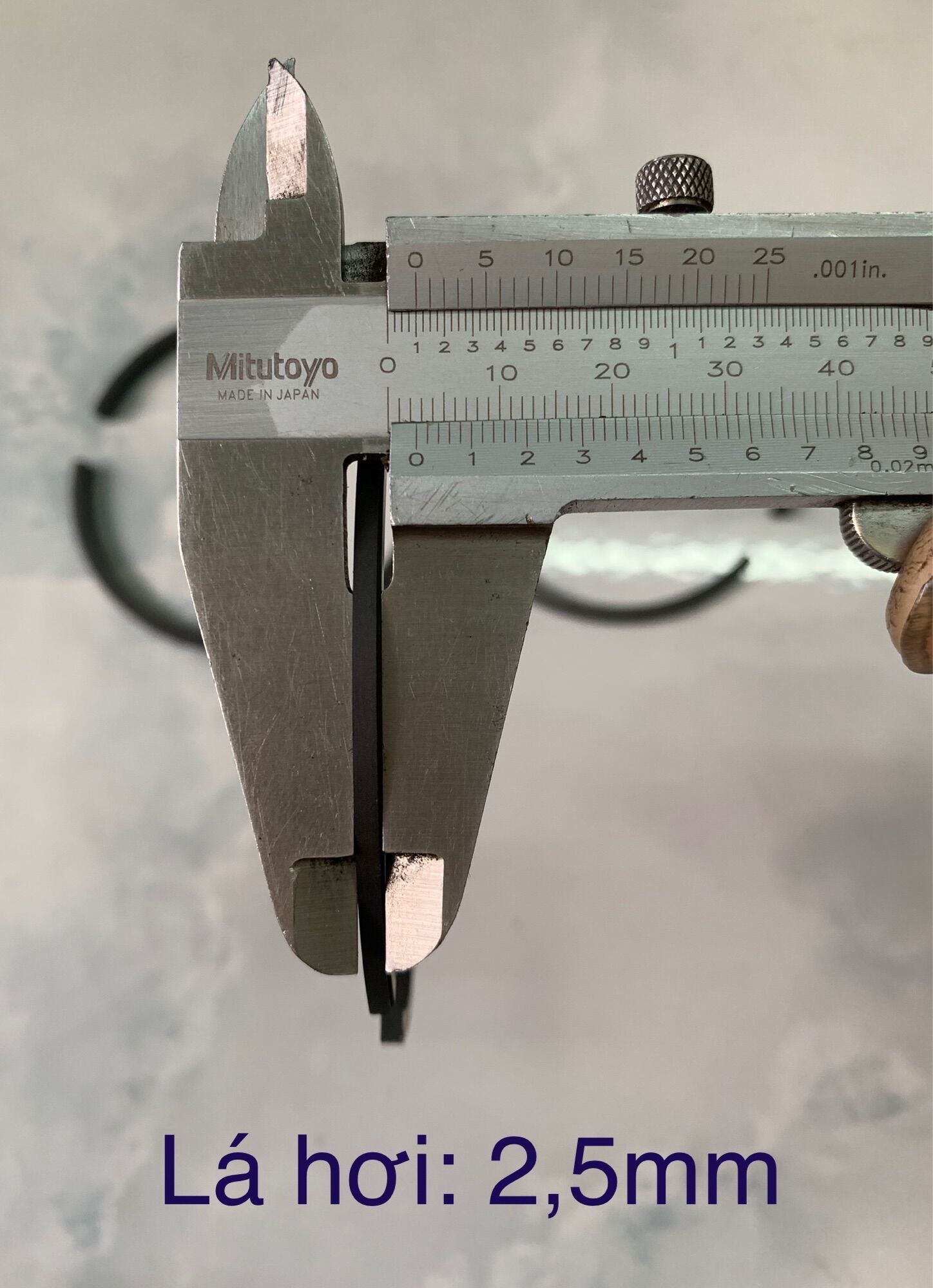 Xéc măng phi 80mm, hơi: 2,5m, nhớt: 4,0mm (bạc piston phi 80)