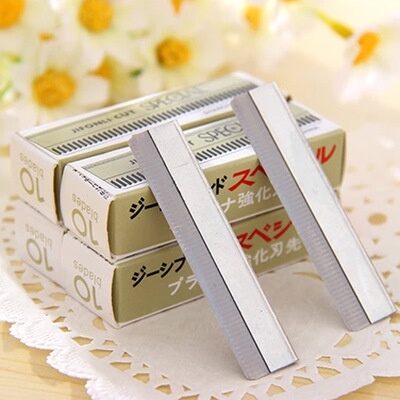 Dao cạo tỉa lông mày hộp 10 cây