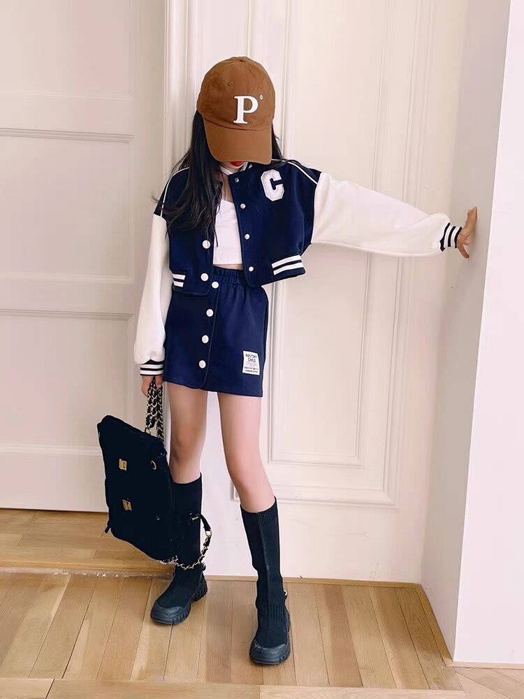 Set bomber bé gái