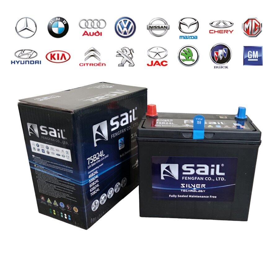 Ắc Quy SAiL MF 75B24L/LS (12V - 50Ah)